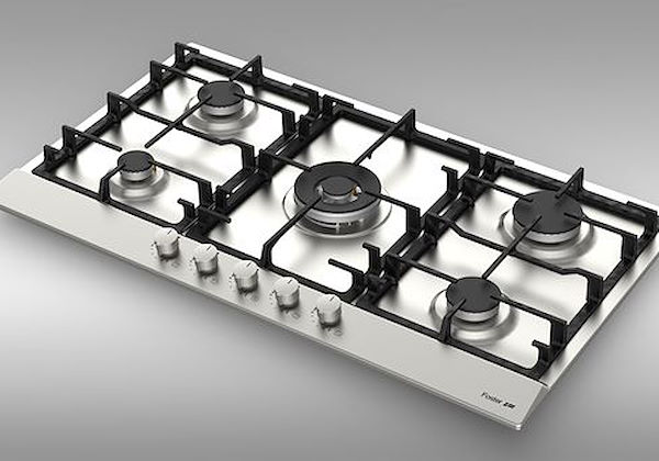 FOTILE Tri-Ring 36 in. Gas Cooktop in Stainless Steel with 5 Burners  Including Flame Failure Device GLS36502 - The Home Depot