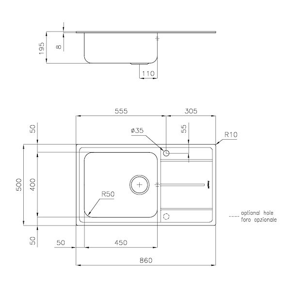 Sink Evo, Kitchen Sinks