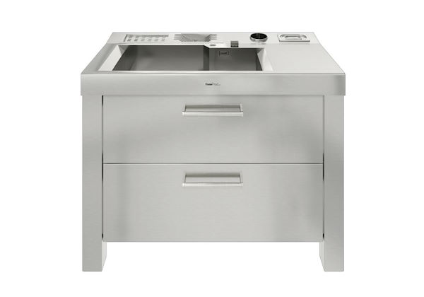 Cucina Con Lavello Inox.Kitchen Sink With Cabinet Cabinet With Built In Sink